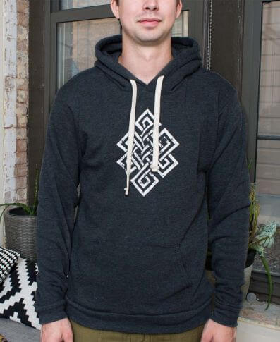 Sacred Geometry Hoody - Endless Knot