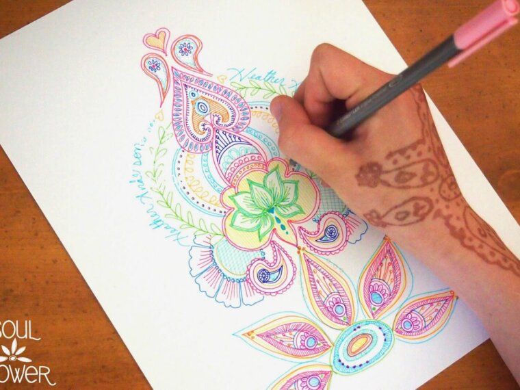 How to Create a Henna Design