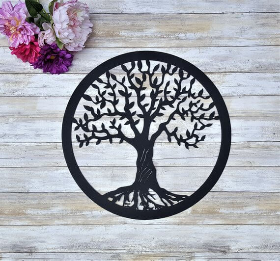 gift for tree lover metal tree - Gifts for Tree Lovers - Tree Themed Gifts