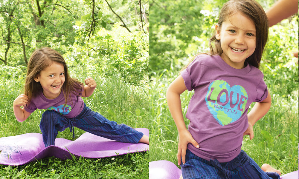 Love Your Mother Earth Kids Tee