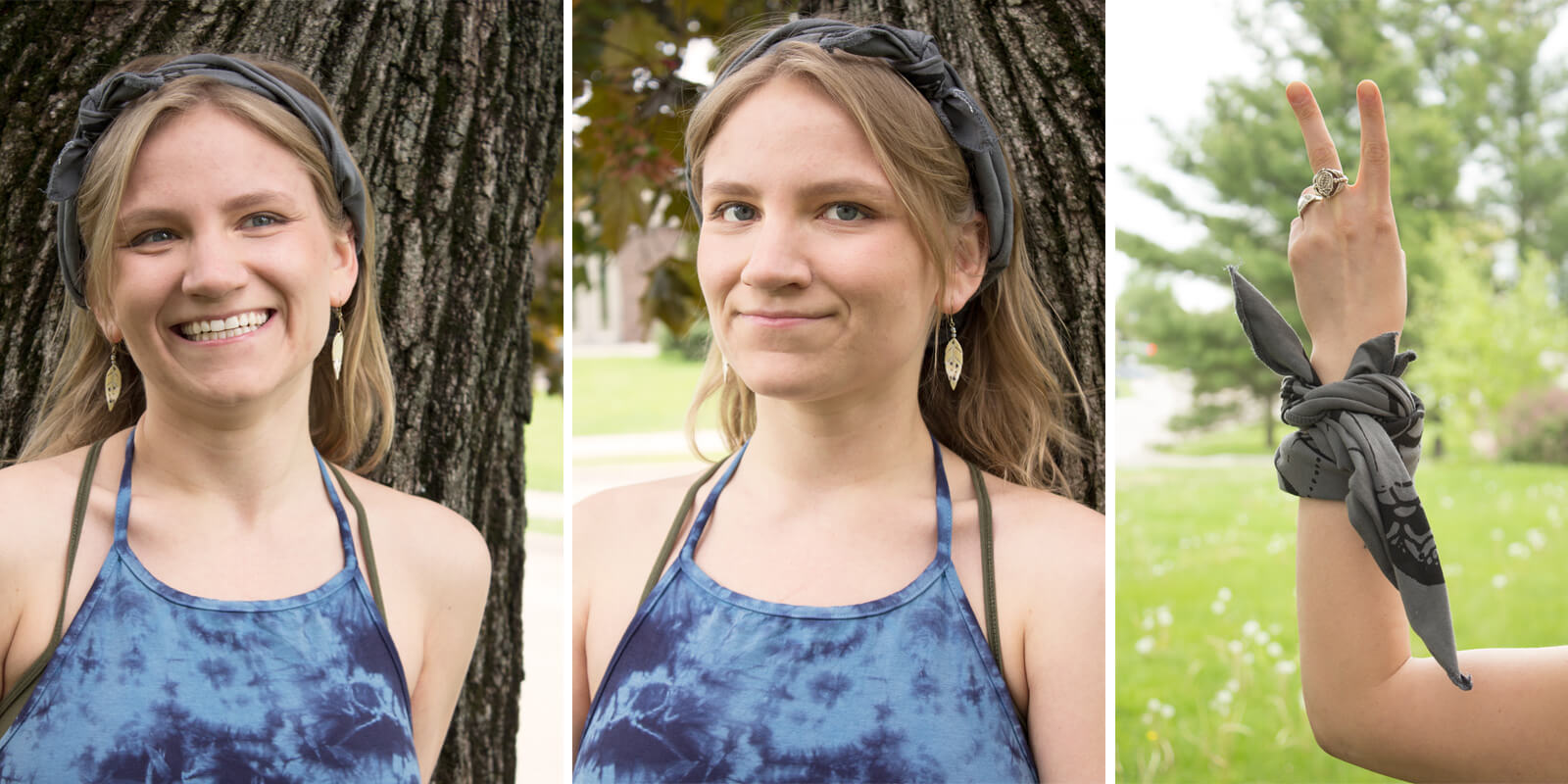 How to Wear a Bandana - The Hippie Knot