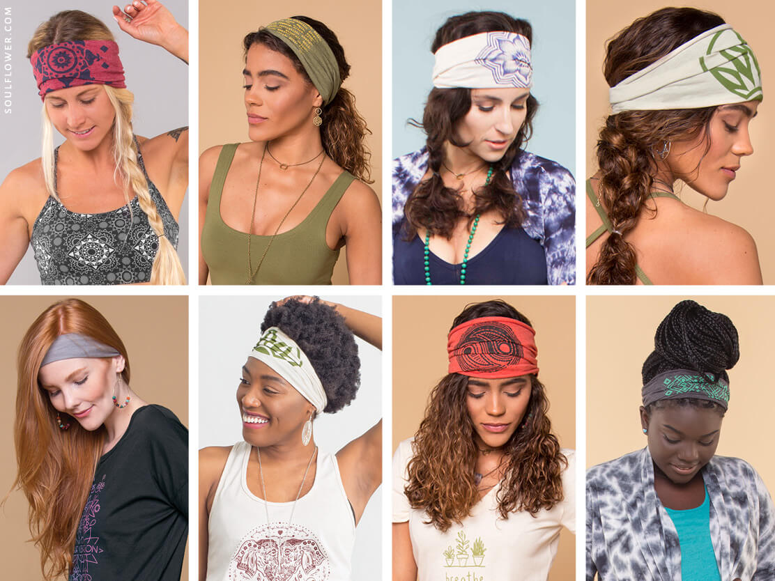 7 Ways to Wear Boho Bandeau Headbands - Soul Flower Blog