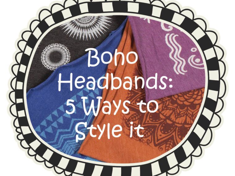 How to Wear a Wide Headband