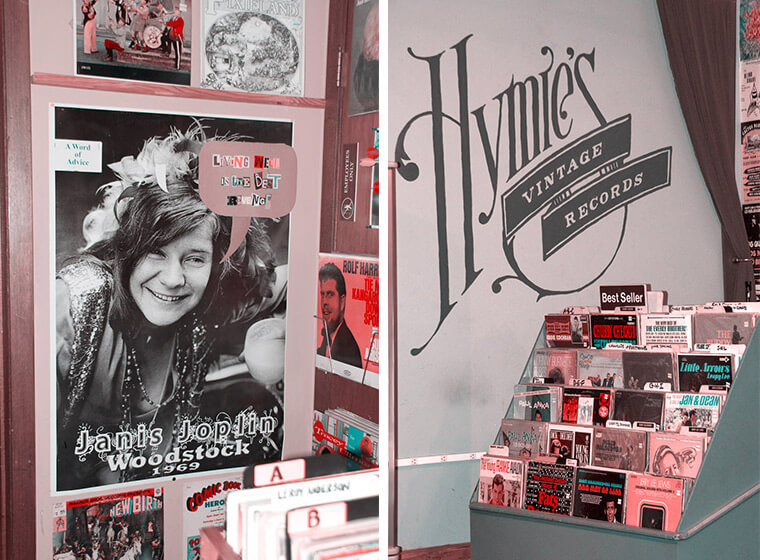 hymiesrecords7 - Photoshoot at Hymie's Records