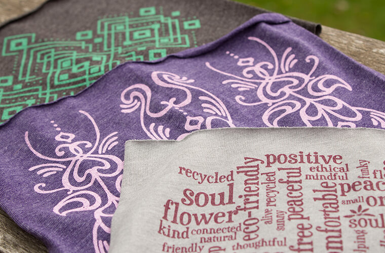 Recycled Polyester at Soul Flower