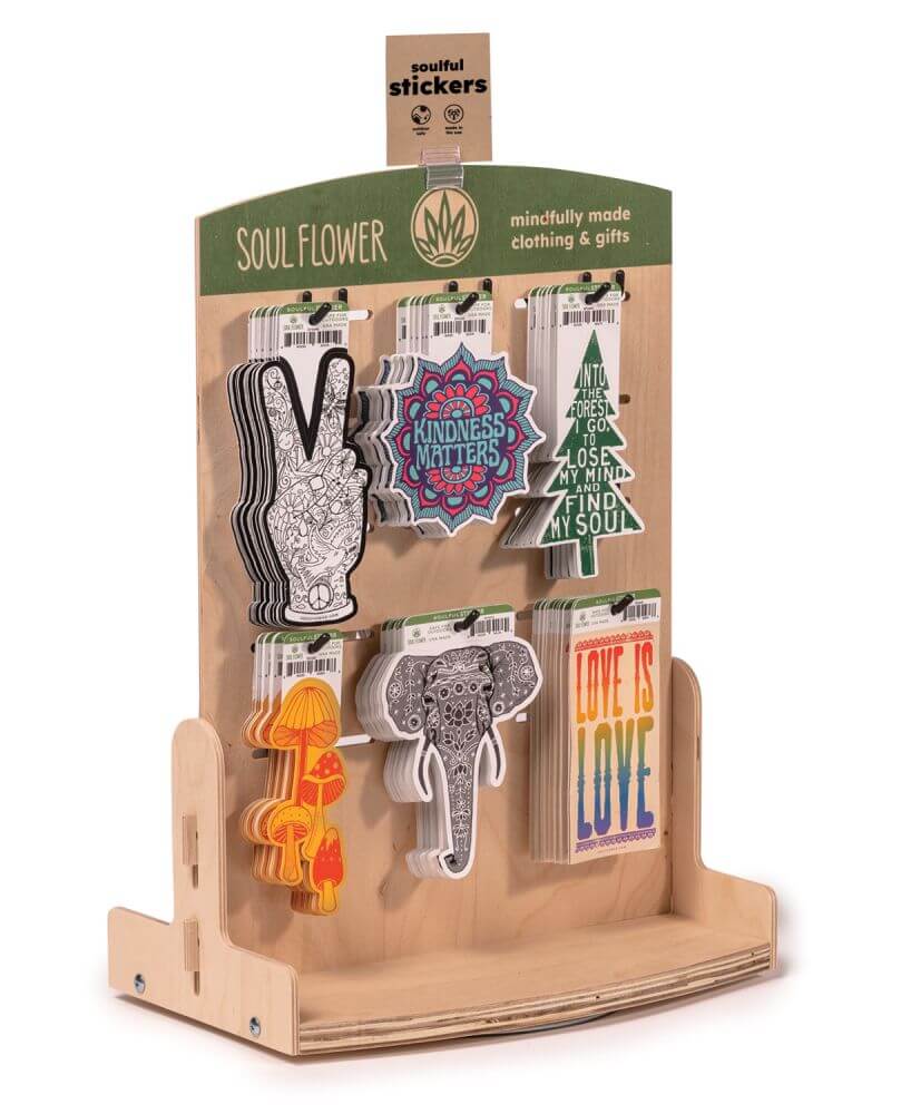 retail display idea 1 - DIY Sticker Display Ideas