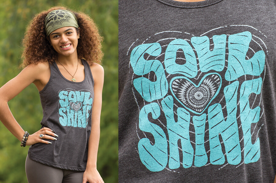 soul flower soul shine tank - Better Than Moonshine