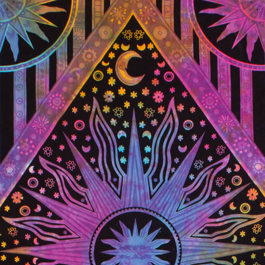 sun moon tapestry - August 21st Solar Eclipse: Remember to look up!
