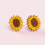 sunflower earrings woodcut 150x150 - Bee Symbolism - Bee Spirit Animal