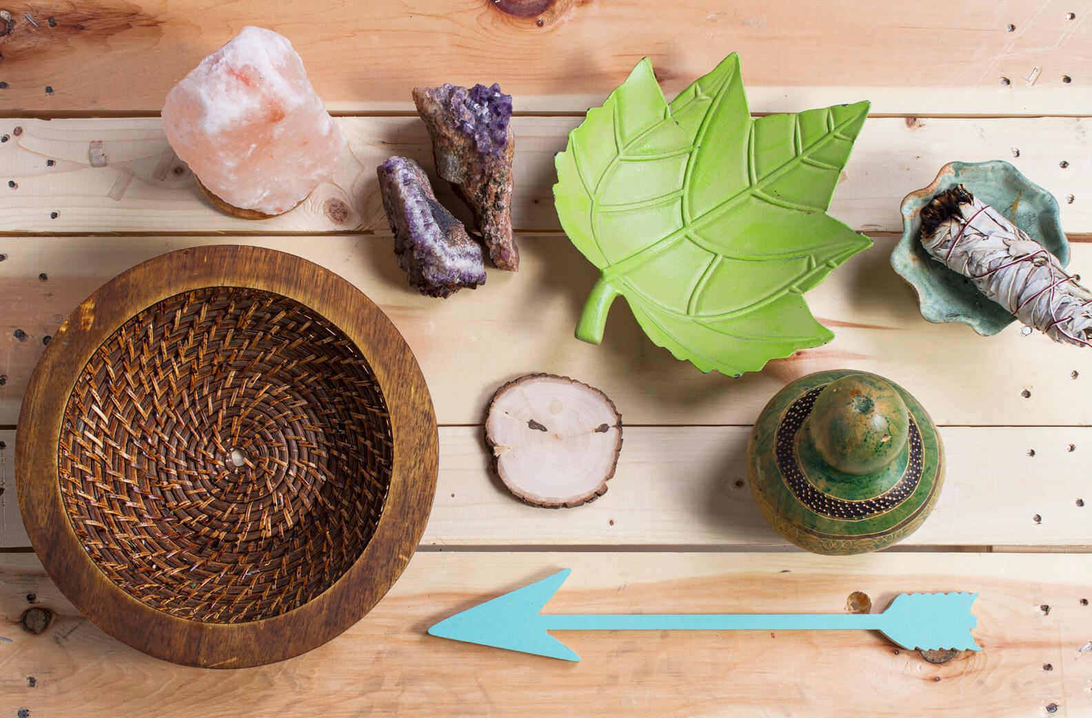 More Tree Please! Merchandising Display on Soul Flower Blog