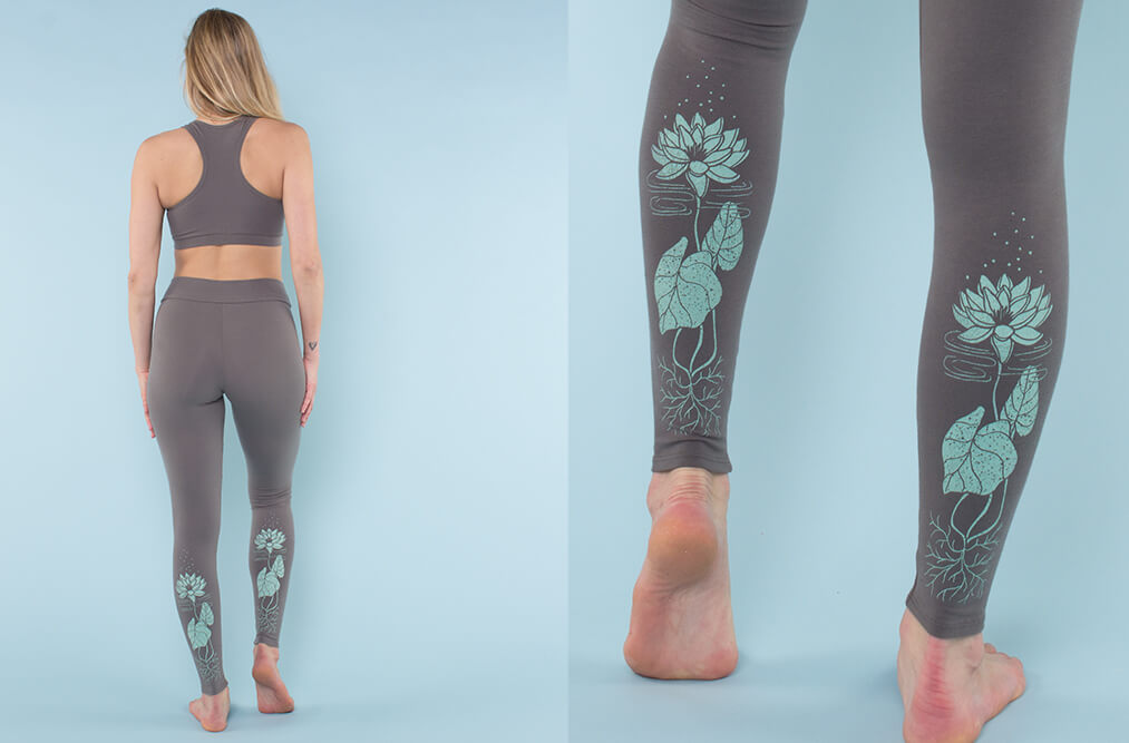 water lotus leggings - Lotus Inspiration: Butterfly Vibes