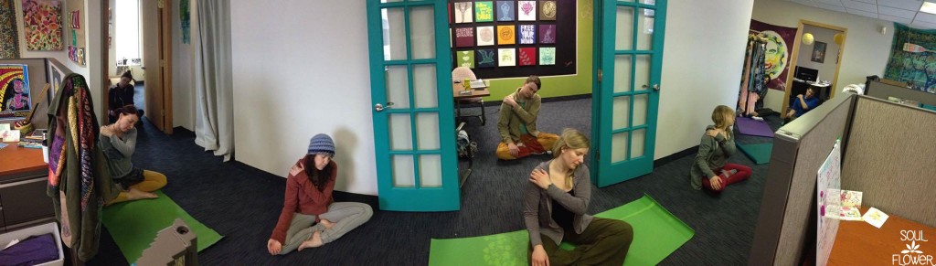 Office Culture: Yoga @ Soul Flower (blog)