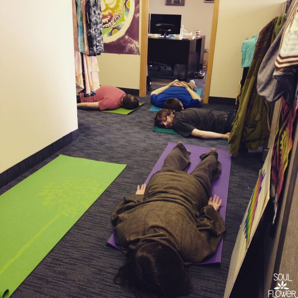 Office Culture: Yoga @ Soul Flower (blog)