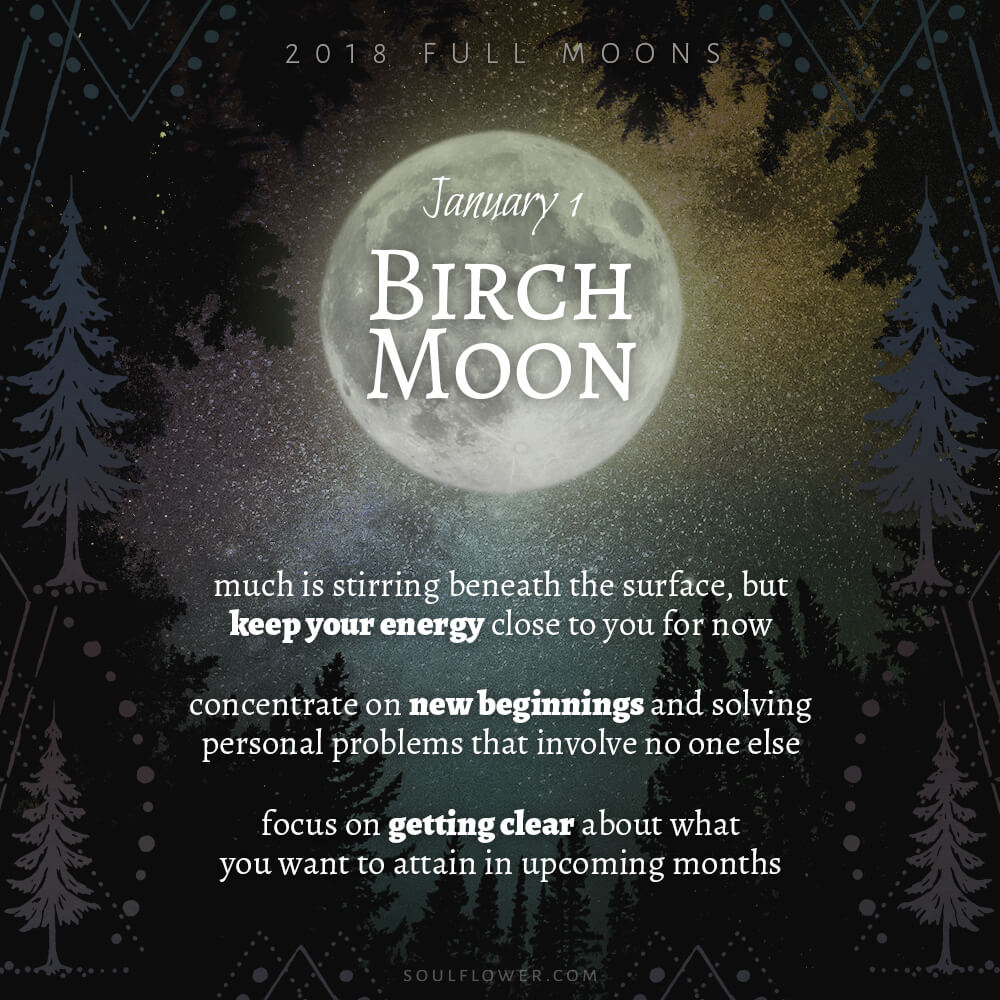 2018 Full Moons - January