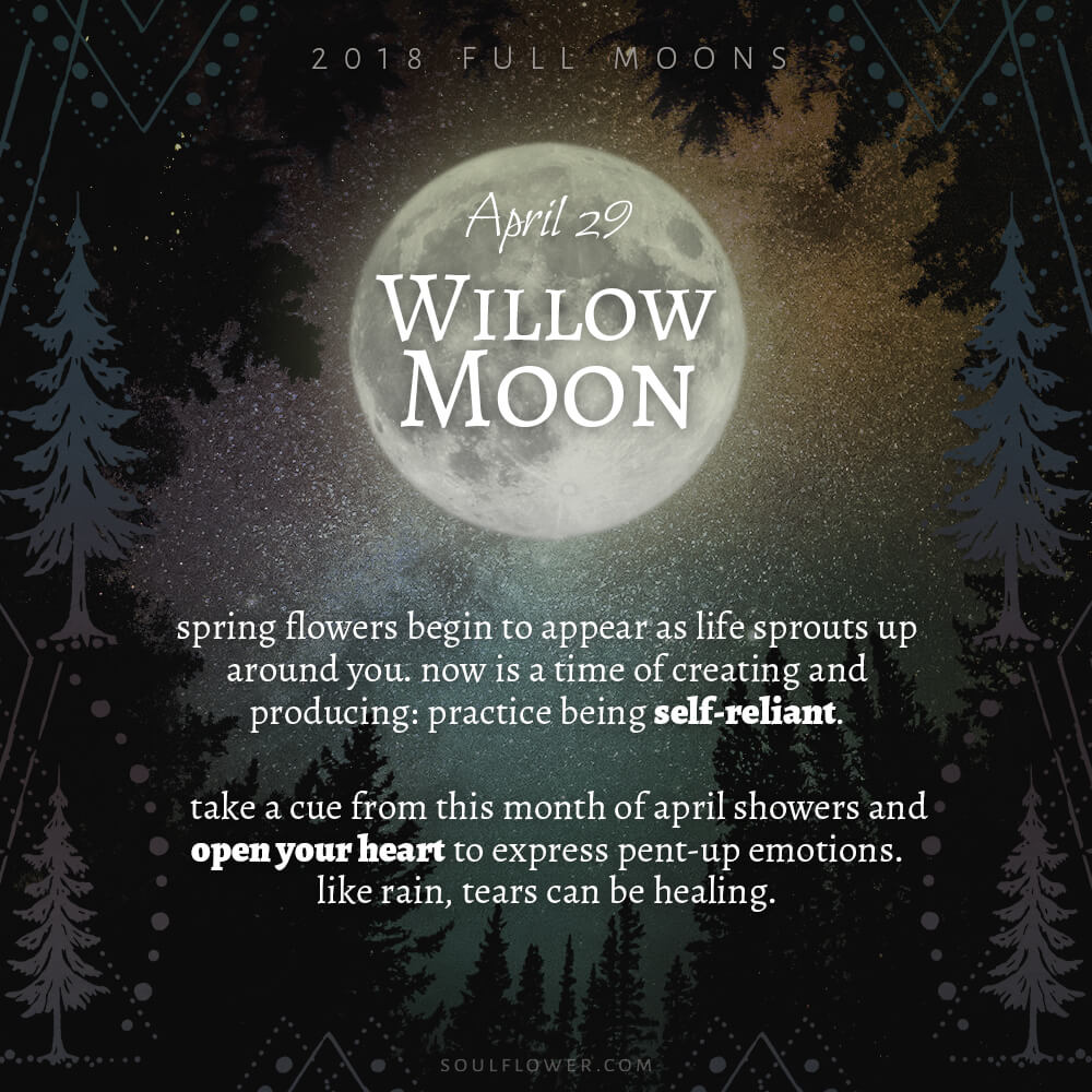 2018 Full Moons - April