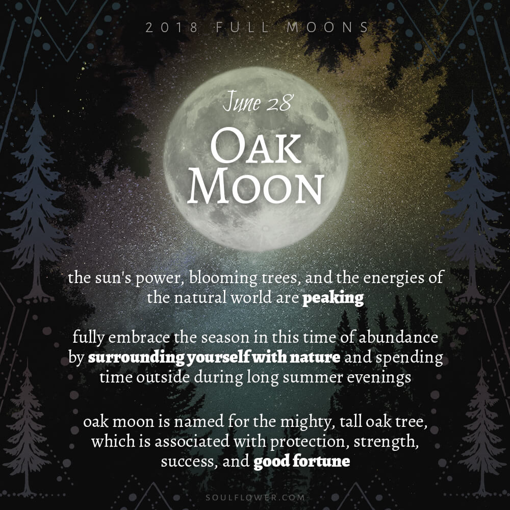 2018 Full Moons - June