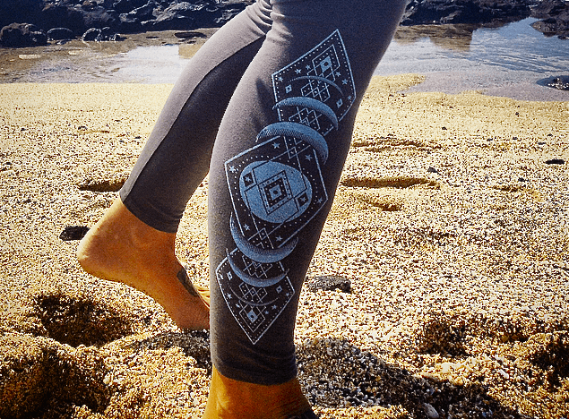 Organic Cotton Printed Leggings