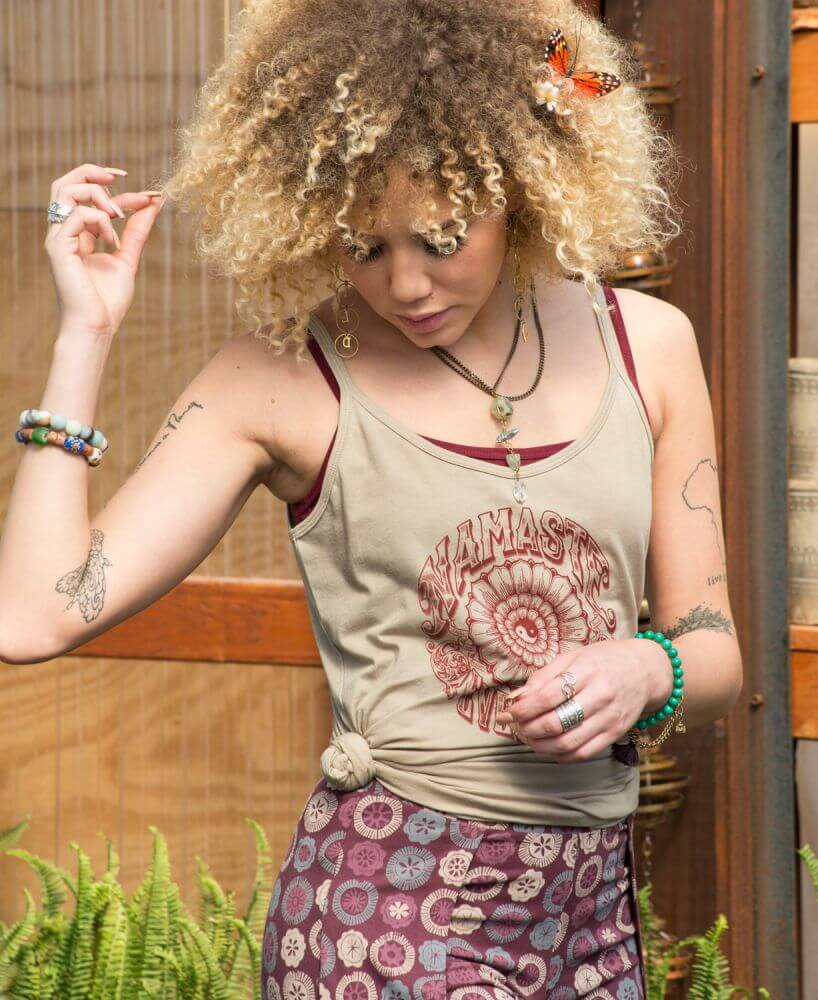 Namaste in my Namaste Tank Top