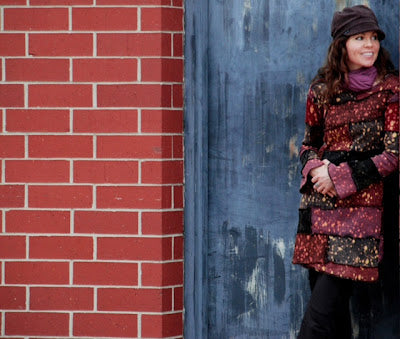 Purple Aplenty: Astral Skies Patchwork Dress