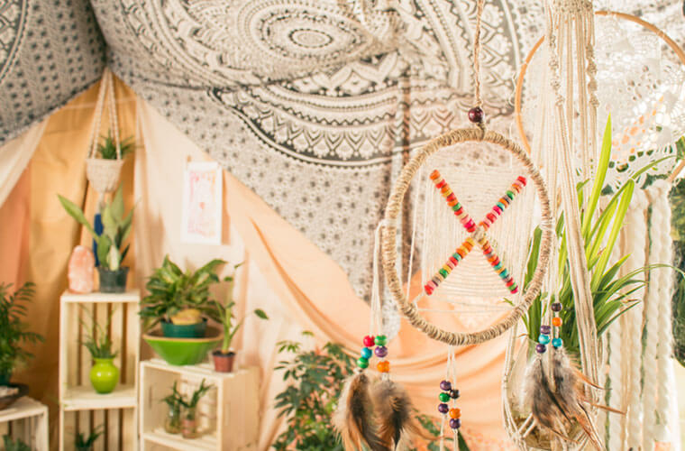 Bohemian Tent DIY