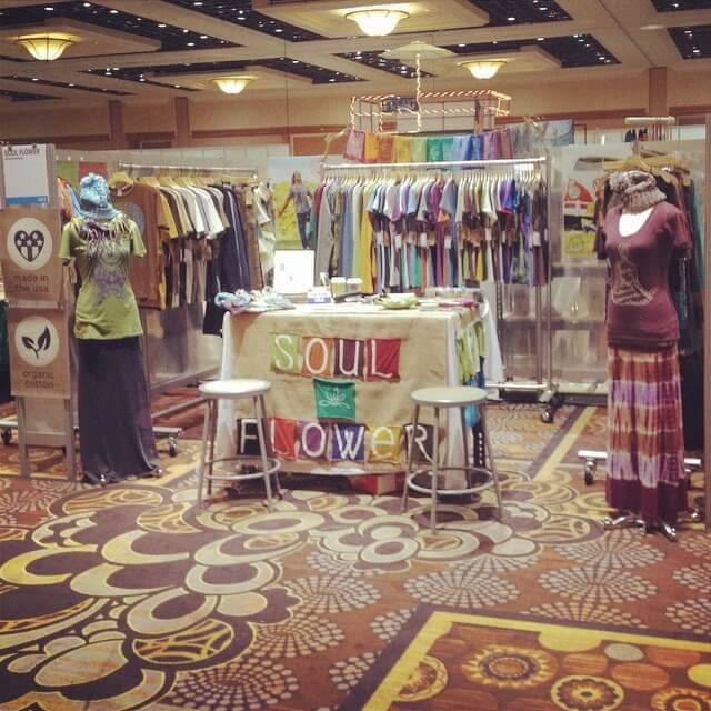 Soul Flower Booth at POOL in Las Vegas