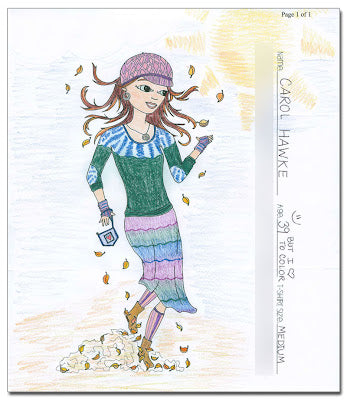 Winner #2 of the Soul Flower Coloring Contest