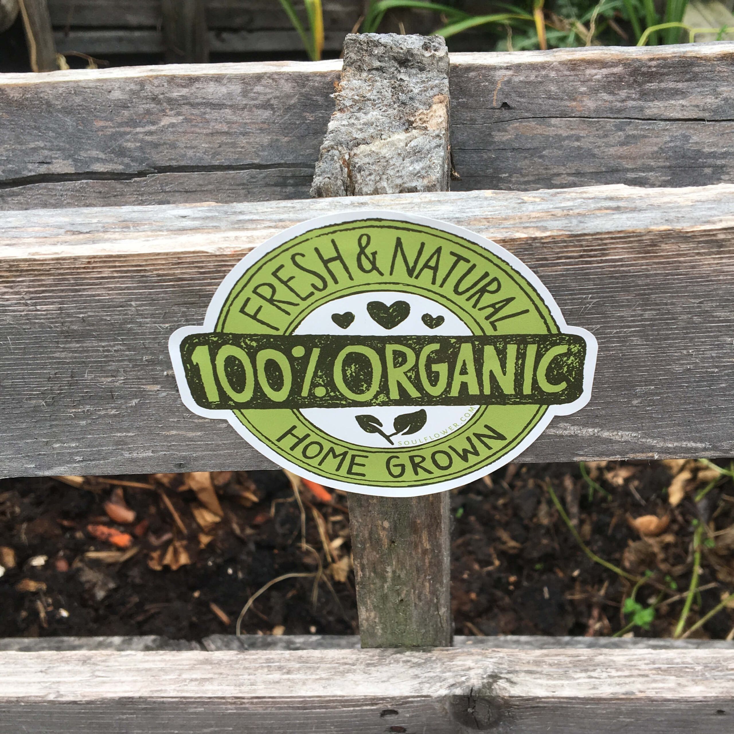 100% cotton and 100% six-year-old approved!