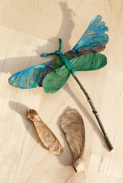 Twig Dragonfly Craft