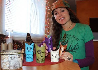Owl Craft With Recycled Paper Rolls Is A Hoot