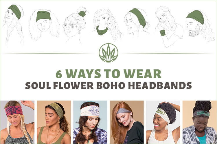 How to Wear a Thick Boho Headband - Boho Headbands!