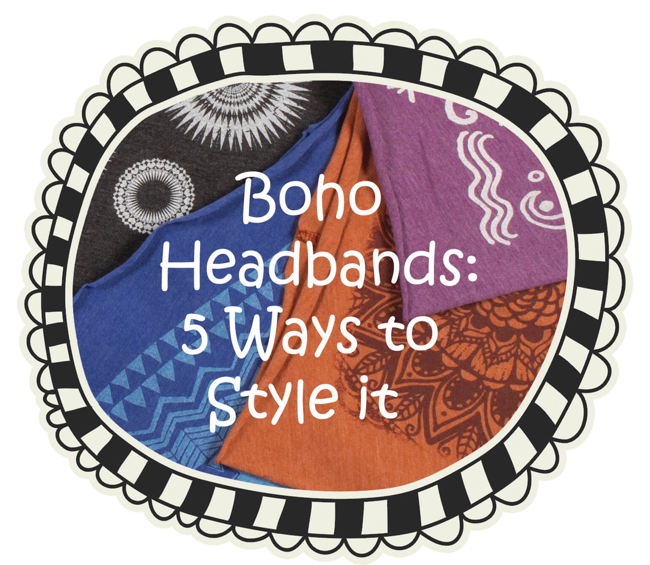 How to Wear a Wide Headband