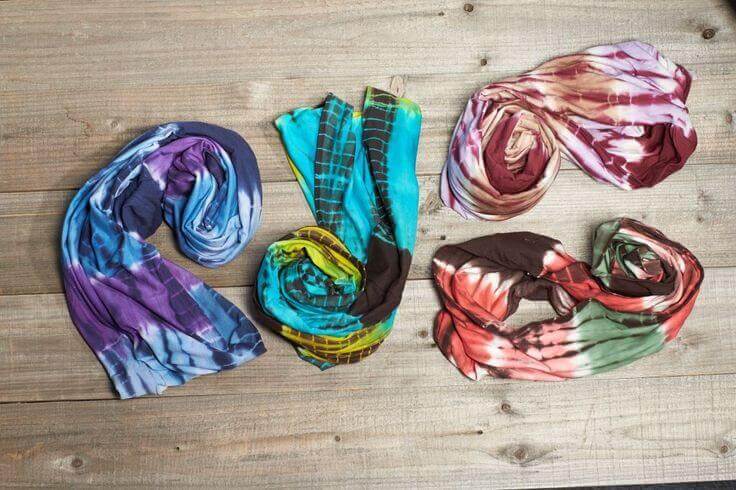 Tie-Dye Infinity Scarf: Totally Wishlist Worthy