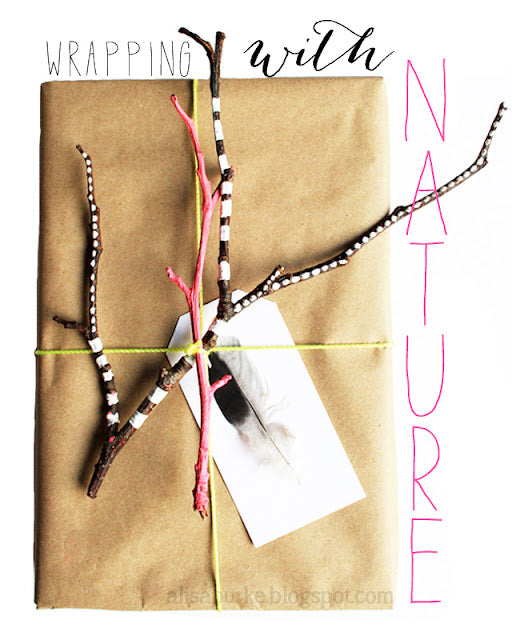 Wrapping with Nature Elements a tutorial