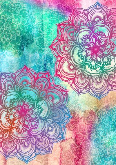 Mandala Burnout Tunic