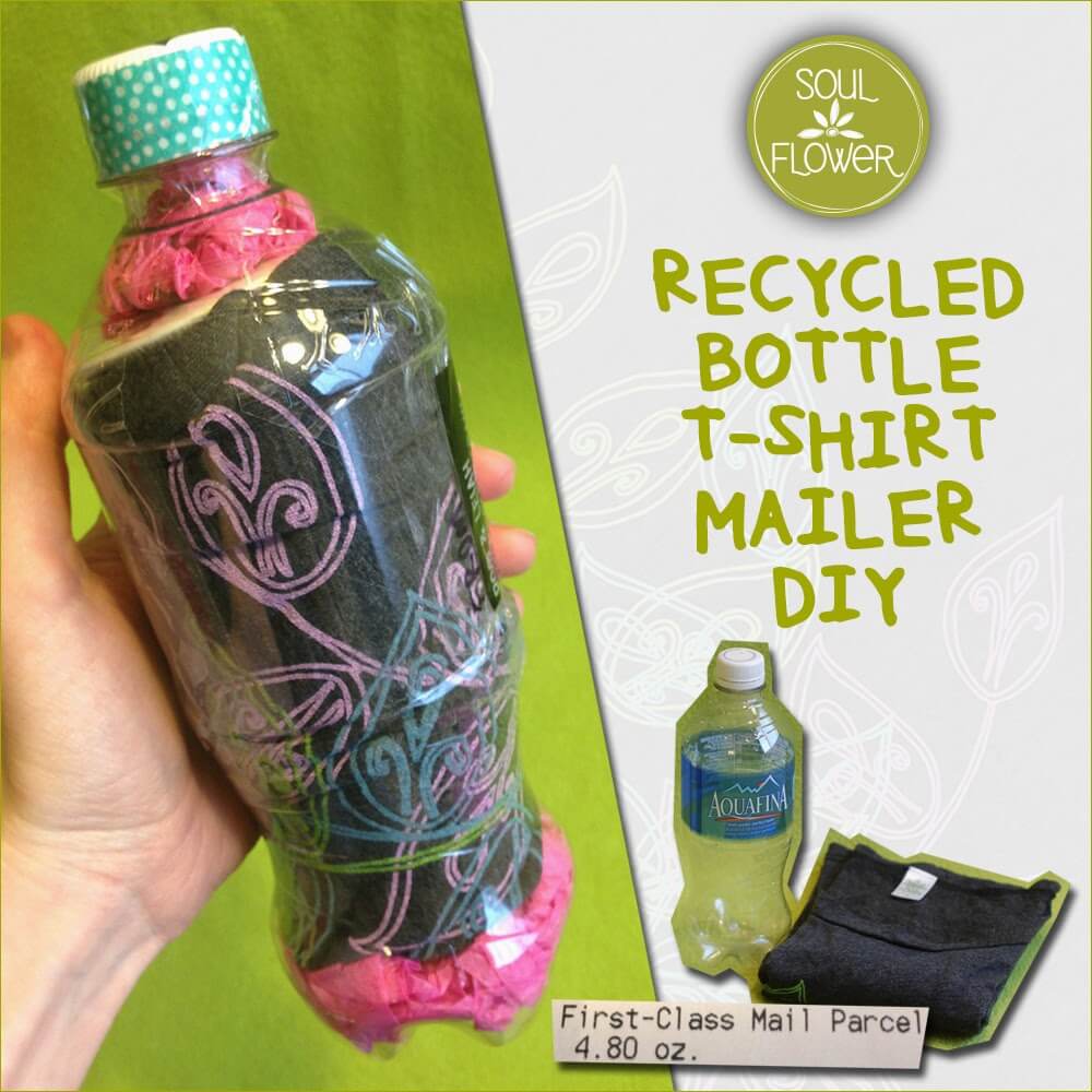 13 Oz or Less - A Recycled Bottle Mailer DIY