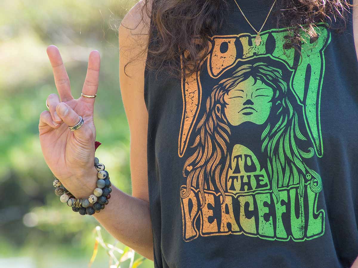 Hippie Tank Tops & Boho Graphic Tanks