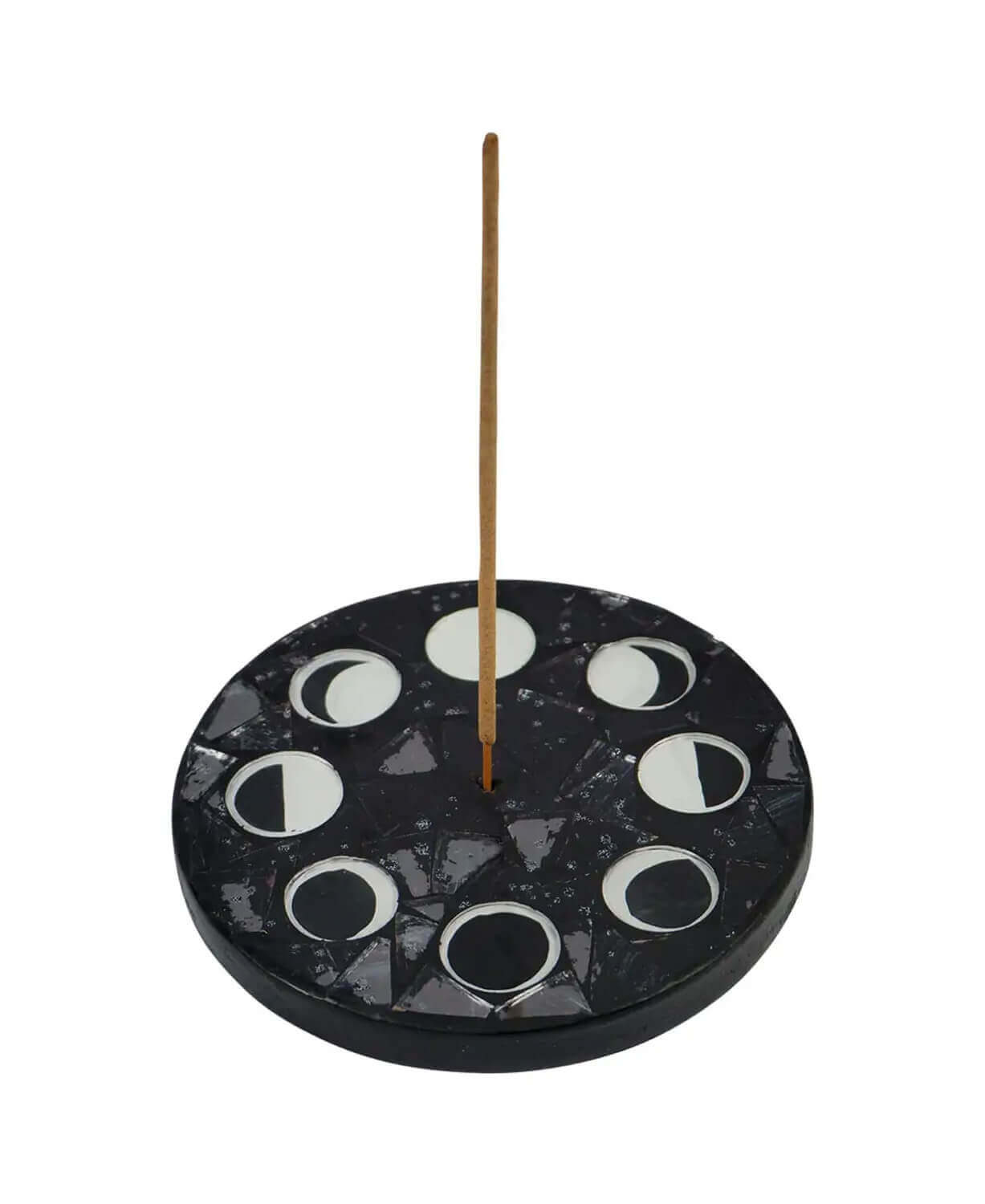 Mosaic Moon Phase Incense Holder