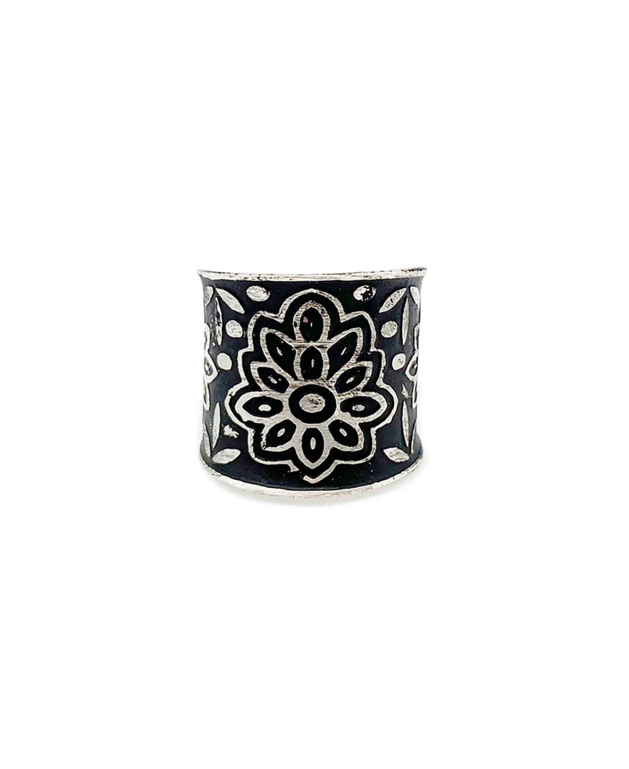 NEW! Midnight Bloom Cuff Ring