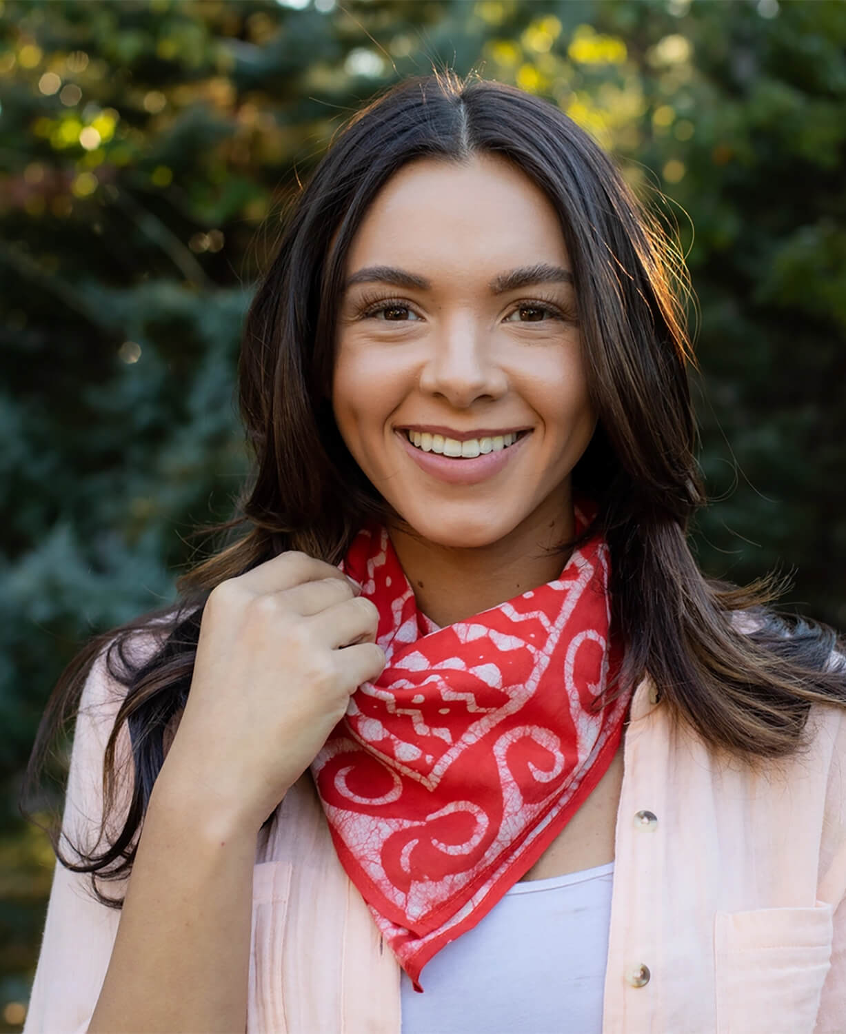 NEW! Rust & Rythym Block Print Bandana