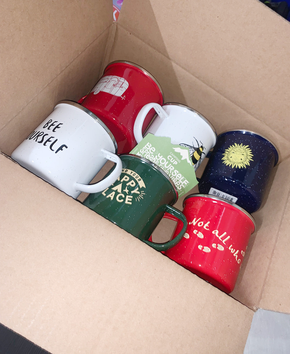 Wholesale Camping Cup Mystery Box - 6 mystery camping cups