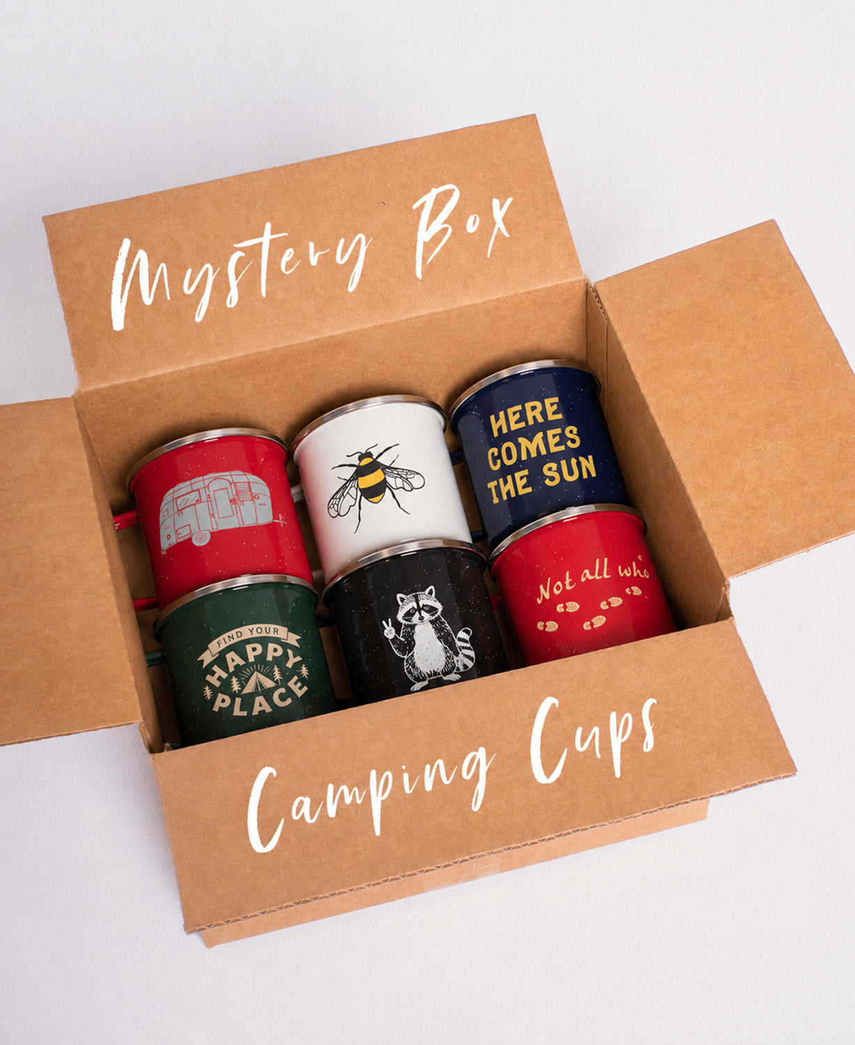 Wholesale Camping Cup Mystery Box - 6 mystery camping cups