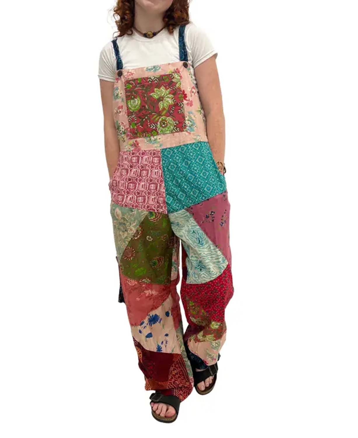 NEW! Kindfolk Patchy Overalls