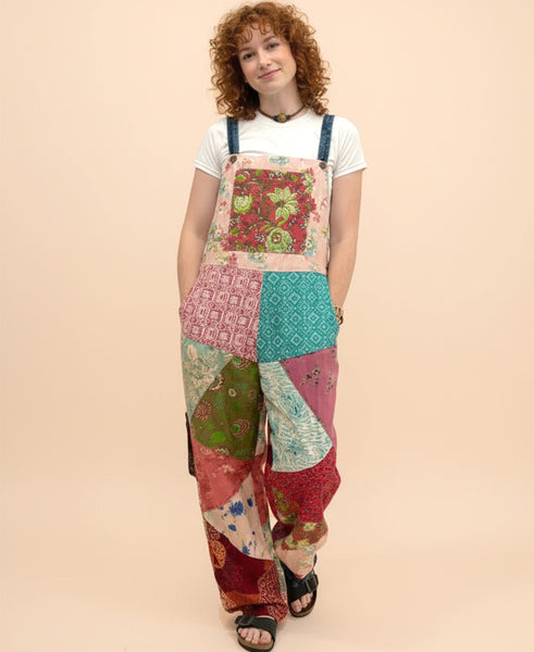 Patchy Romper | Hippie Overalls | Soul Flower