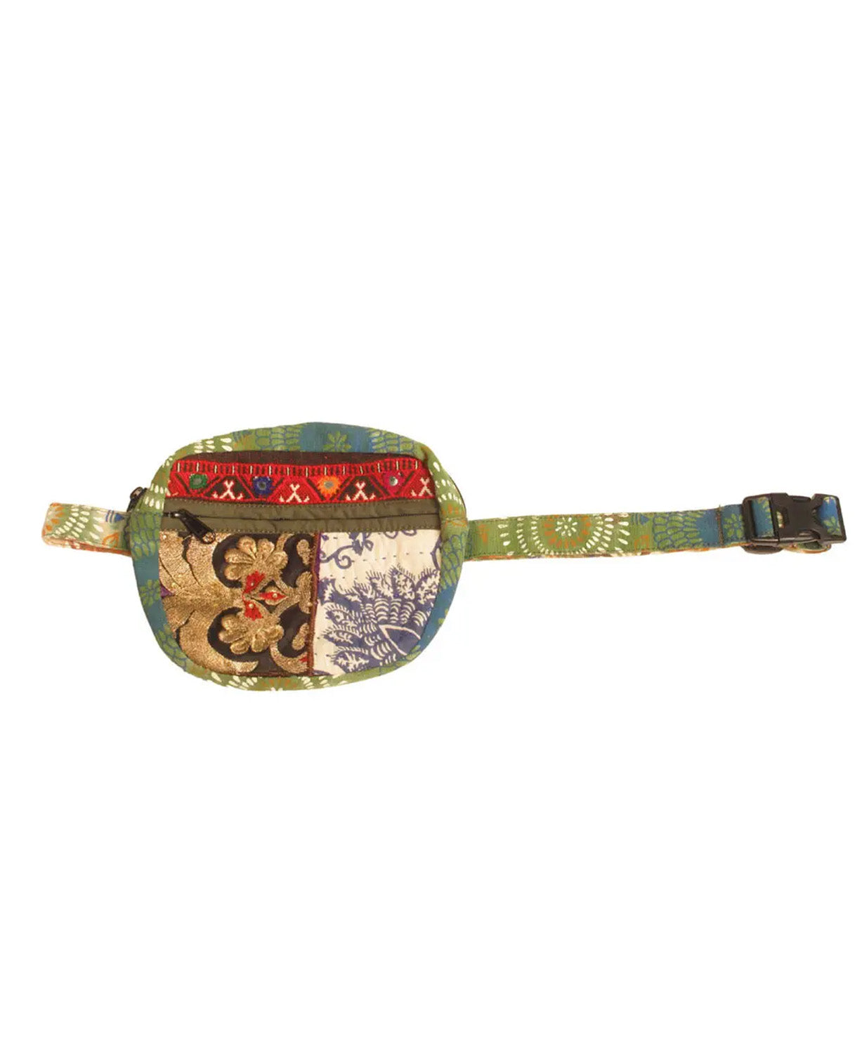 Storyteller Hip Pack - Boho Patchwork Fanny Pack | Festival Hip Packs | Soul Flower
