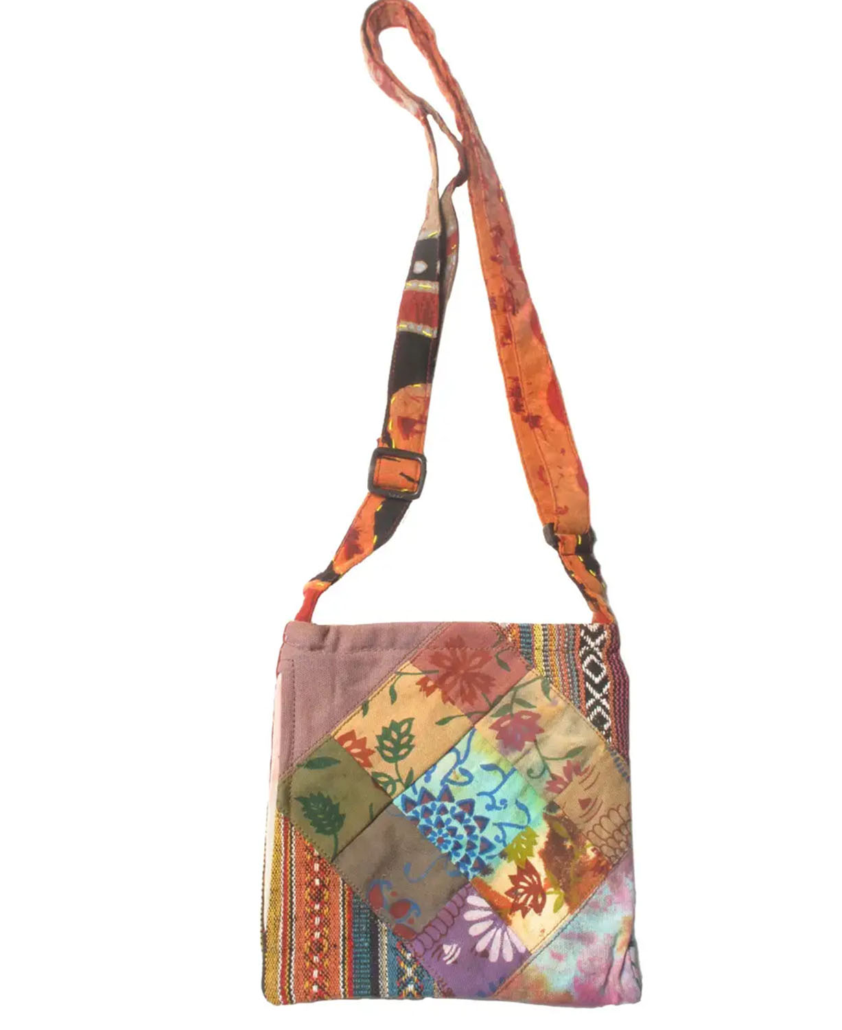Diamond Trail Crossbody Bag - Boho Patch Purse | Boho Crossbody Bags | Soul Flower