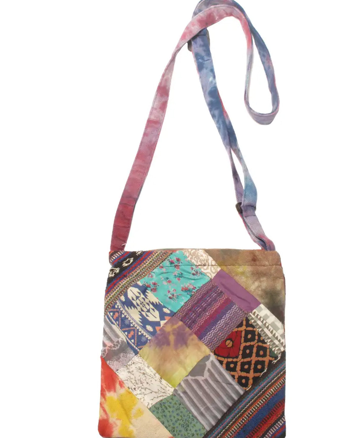 Diamond Trail Crossbody Bag - Boho Patch Purse | Boho Crossbody Bags | Soul Flower