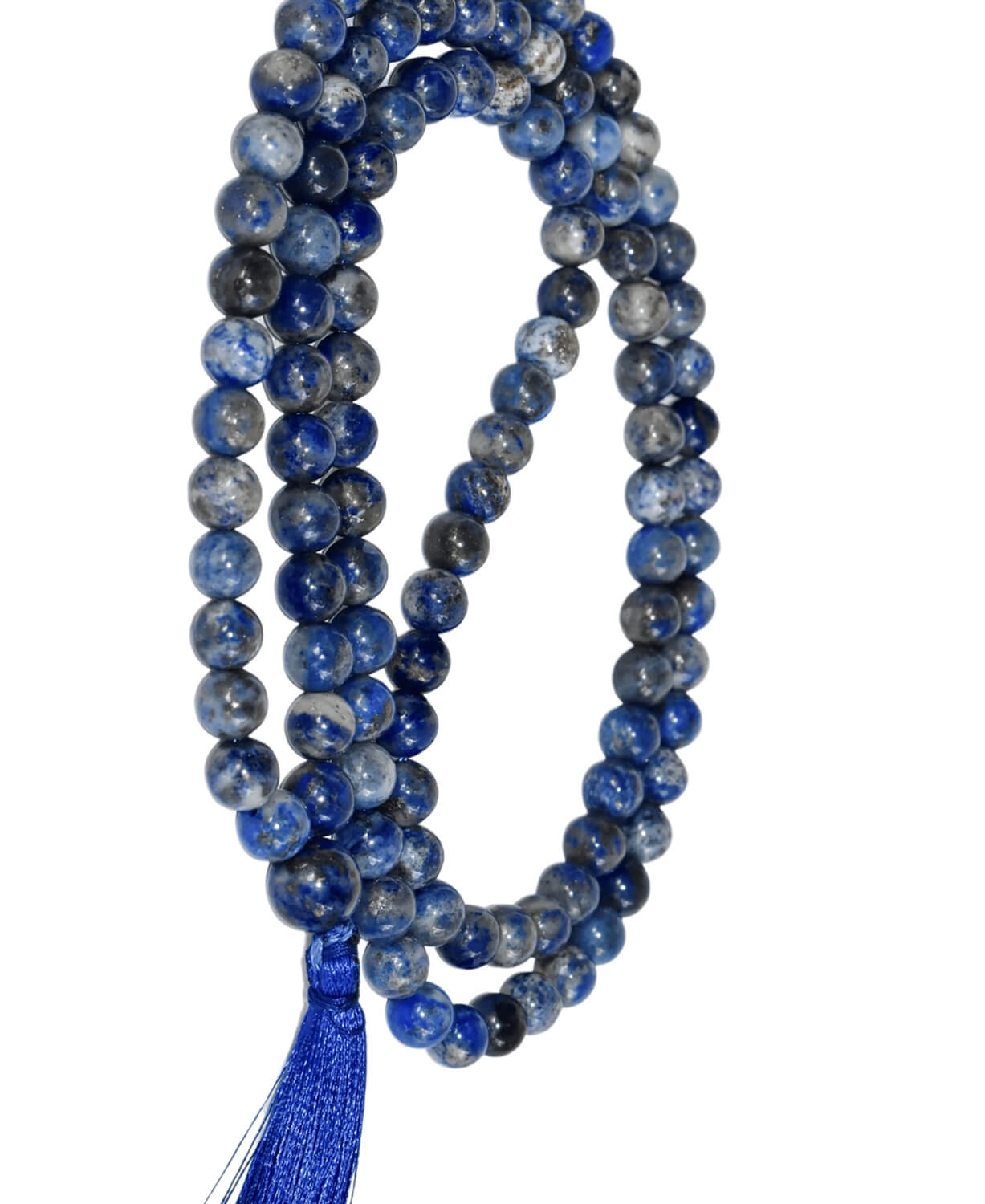 NEW! Lupis Lazuli Mala Bead Necklace