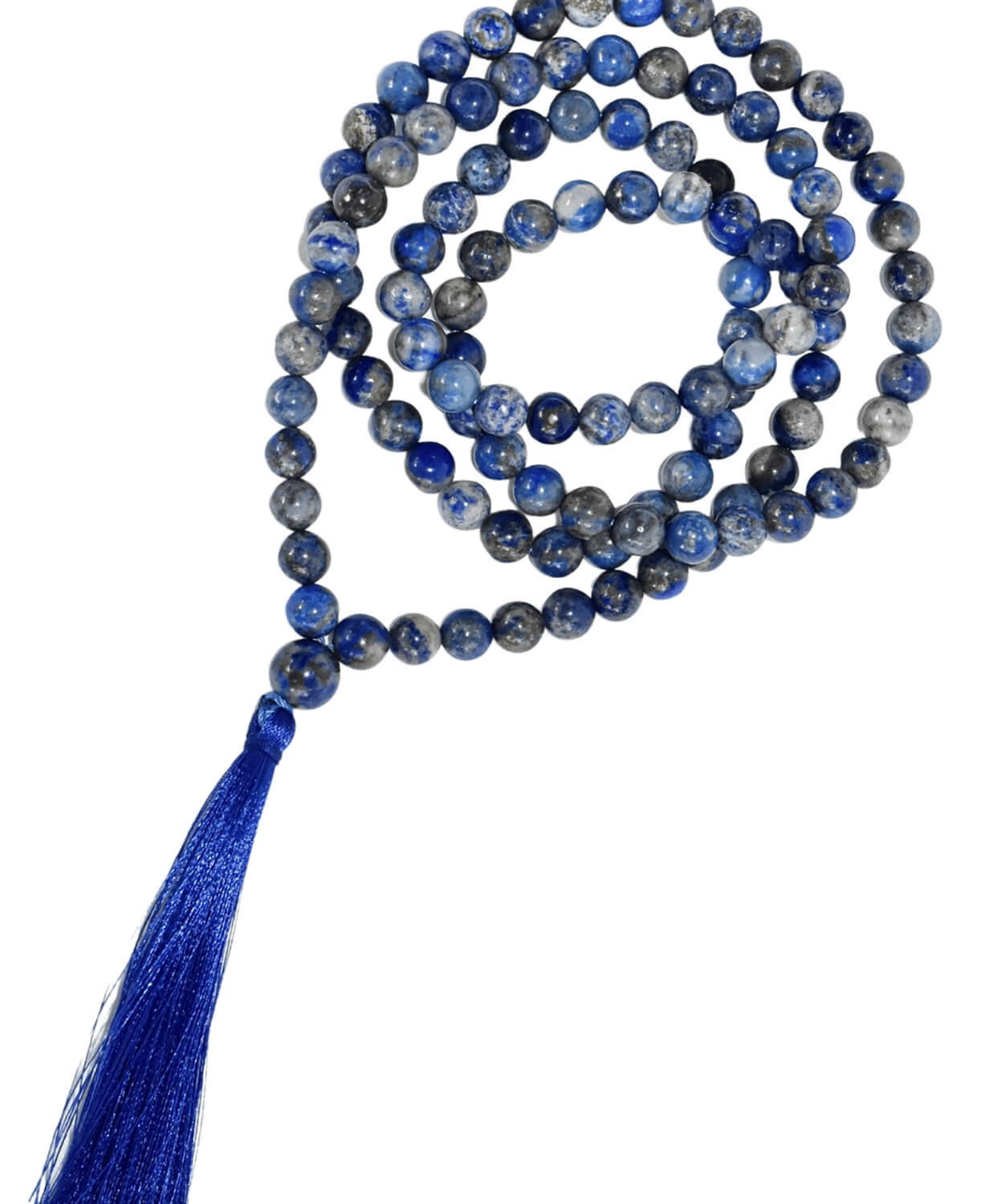 NEW! Lupis Lazuli Mala Bead Necklace