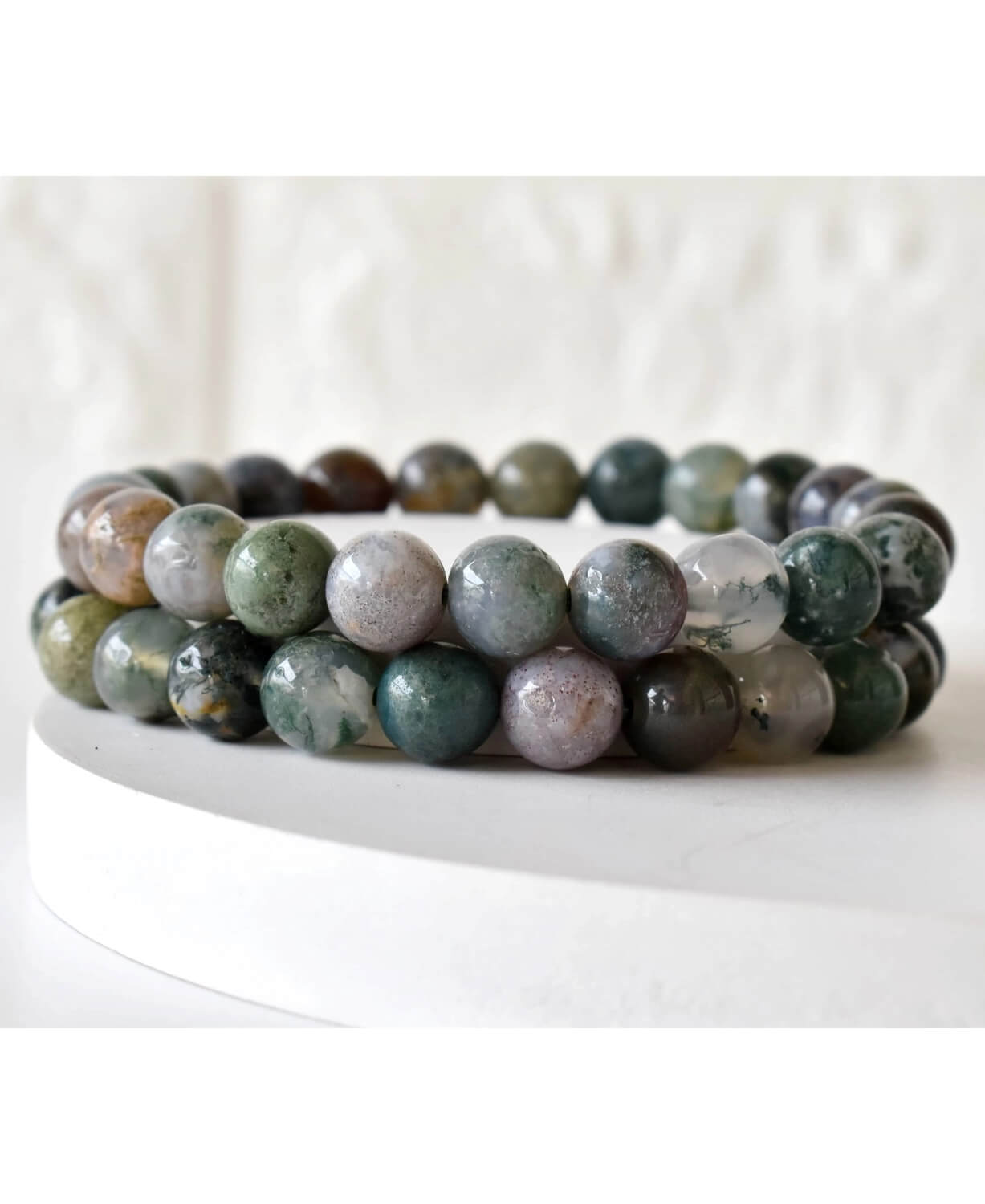 NEW! Jasper Mala Gemstone Bracelet