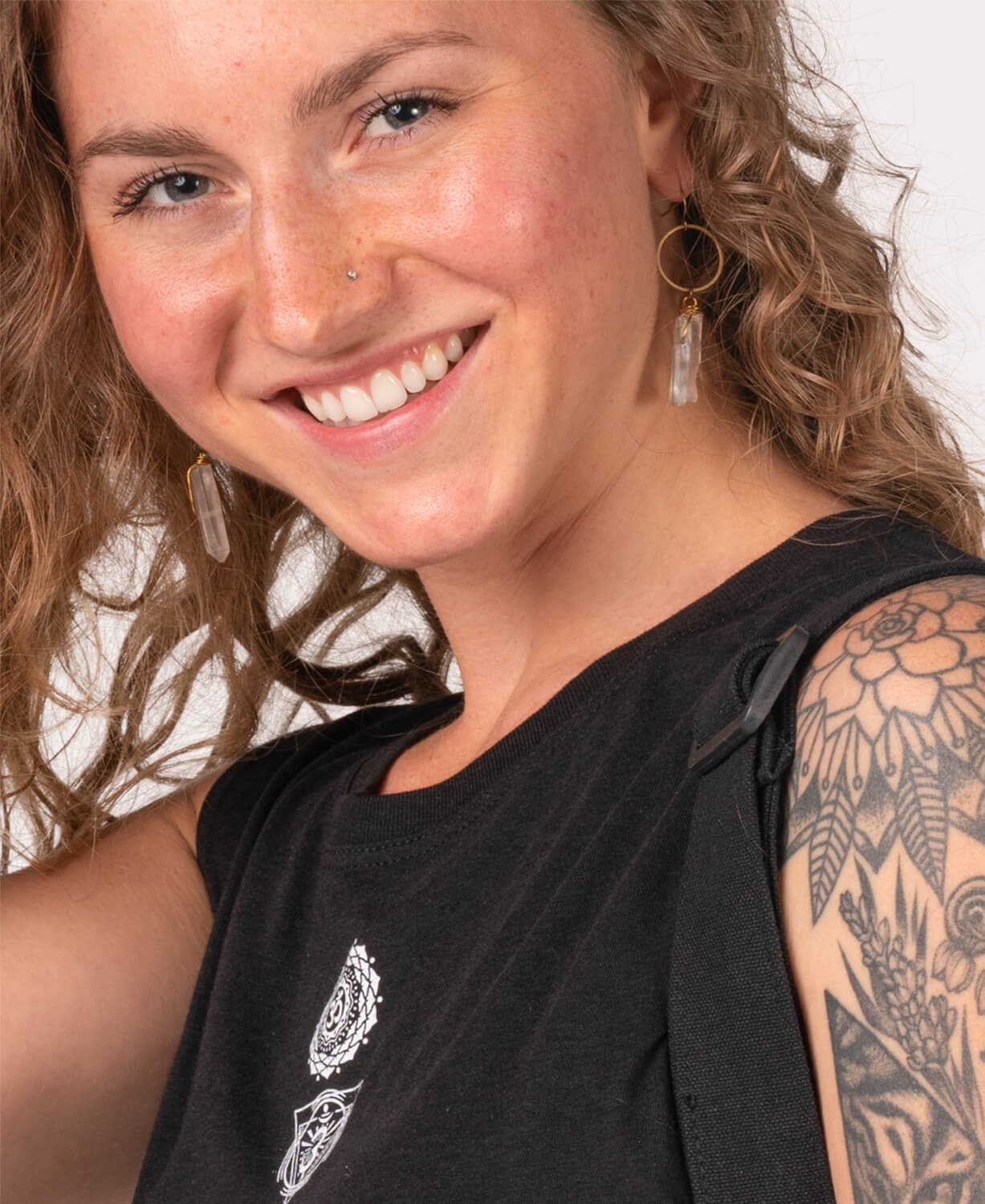 Crystal Quartz Earrings